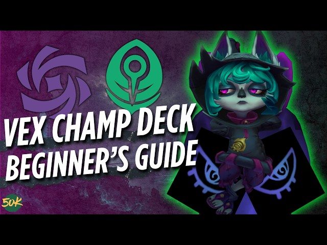 BEST Vex Starter Deck Beginner's Guide with Upgrade Paths! | Riftbound Unleashed