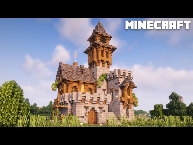 Minecraft: How to build a Medieval Survival Base | Minecraft Tutorial