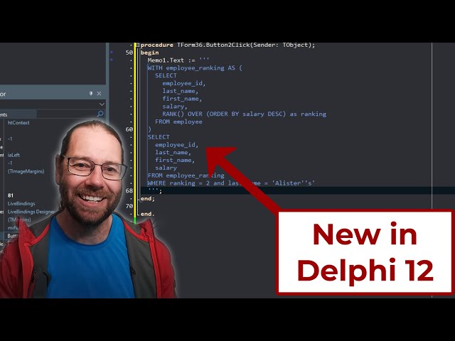 Multi-Line Strings - New in Delphi 12 - 224