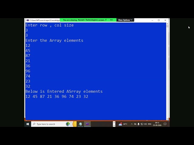C# Basics --- Arrays