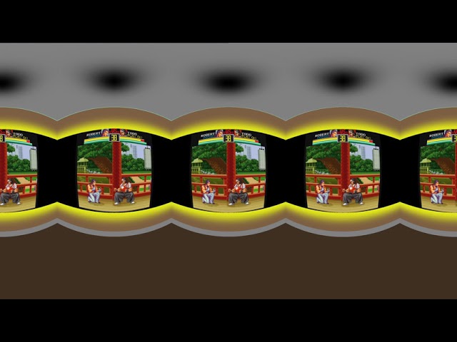 [AoF1-SNES]360° 4P Splitscreen Footage Test