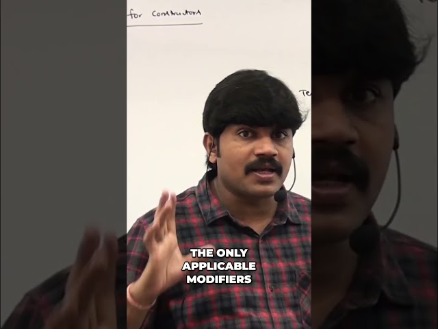 Java Constructor Modifiers: Public, Private, Protected, Default #shorts