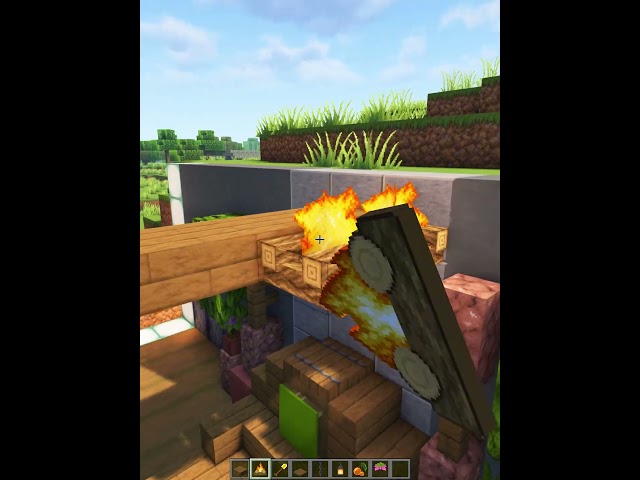 Minecraft Bed Design 🔥 #shorts #minecraft