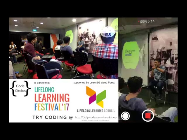 Code for Asia Society Live Stream - CodeCircles Conference #3