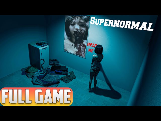 SUPERNORMAL | Indie Horror Game | Full Game Walkthrough {4K UHD 60FPS} No Commentary