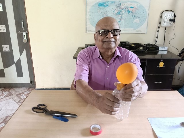 Bottle Pump to Inflate Balloon | Fun DIY School Science Project | Easy Science