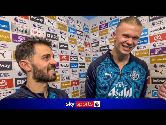 "Very big" 👀 | Erling Haaland & Bernardo Silva FULL post-match reaction as Man City beat Arsenal