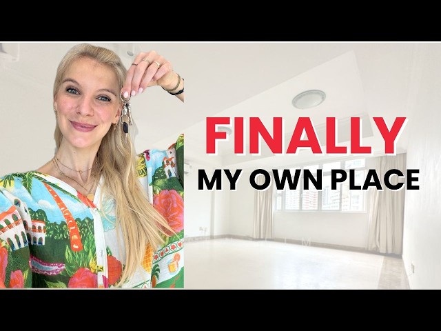 After 5 moves… I finally have my own home in Singapore