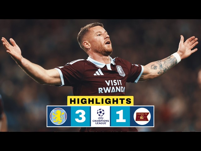 Aston Villa vs Viking 3-1 Highlights | Ross Barkley Goal | UCL 2026-27 | Alysson | Christiansen