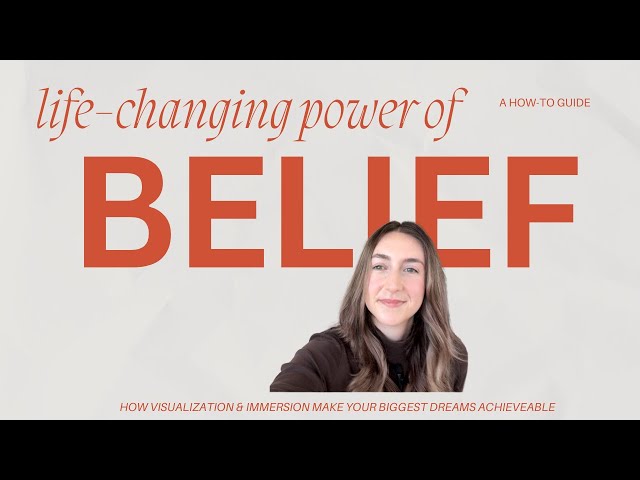 how to use visualization to accomplish your dreams faster // dream life episode 2