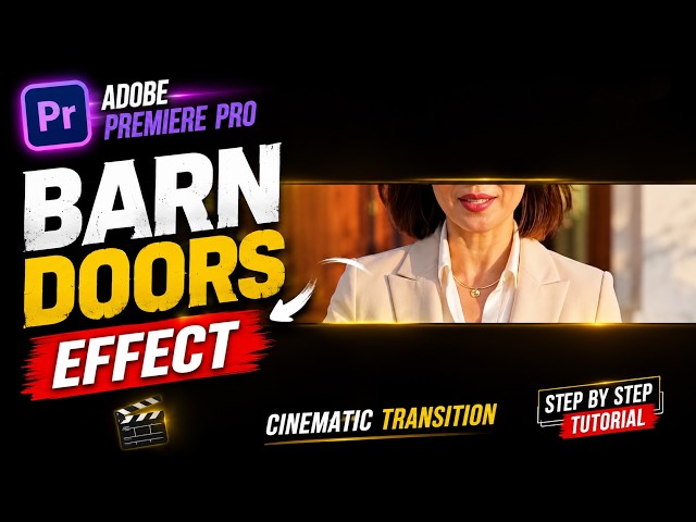 Adobe Premiere Pro New Barn Doors PluginTutorial