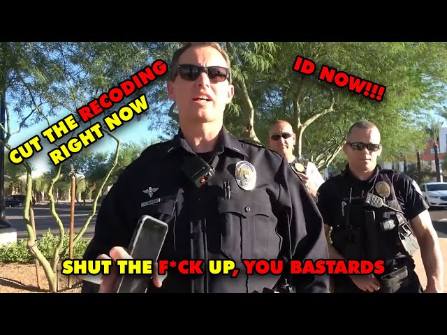Dumb Cops Schooled: Tyrant Cop Fails to Force ID for Public Filming! ID Refusal