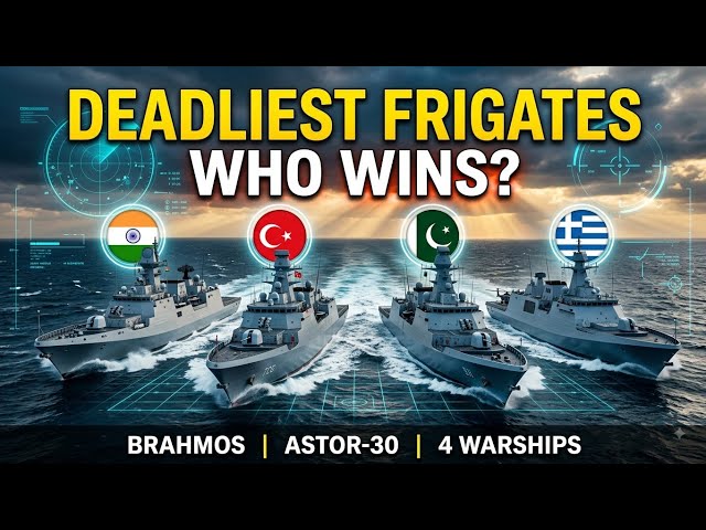 ​4 Most Powerful Modern Frigates Compared | Displacement, Weapons & Speed