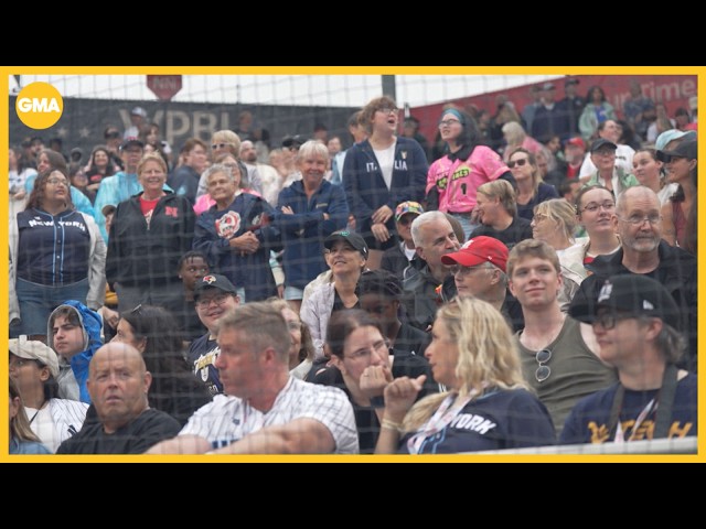 Baseball fans celebrate debut of Women’s Pro Baseball League