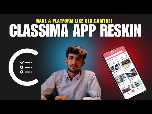 Classima App Reskin | Android & iOS App Reskin | Complete App Reskin Tutorial by Rana Zaabi