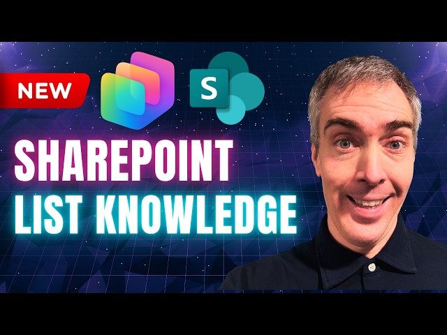 Build Agents With SharePoint List Knowledge (Copilot Studio)