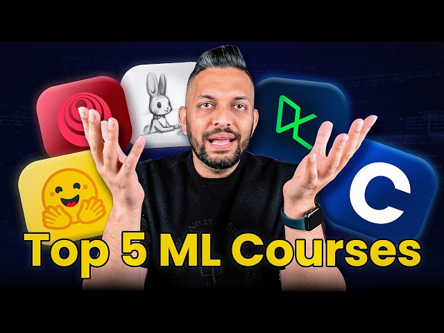 I tried 39 Machine Learning courses. Here are top 5.