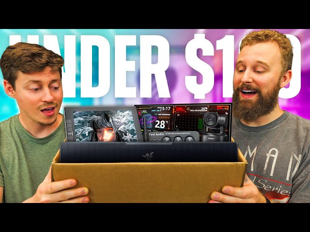 BEST Tech for PC Gamers Under $100