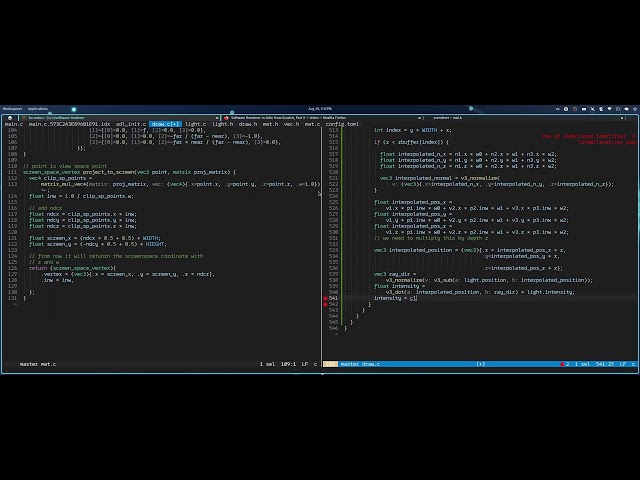 C Graphics Programming Creating a software renderer phong shading 8.3
