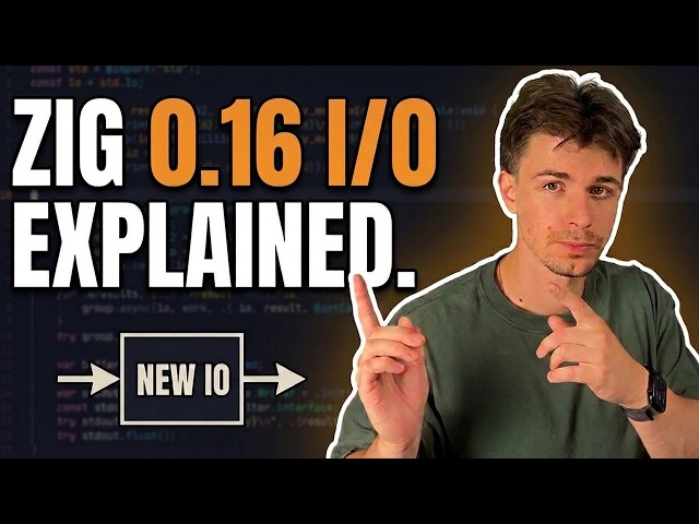 Zig 0.16 IO: Everything You Need to Know