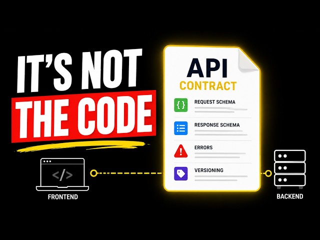 The Most Important Part of an API Isn't the Code | Why API Contracts Matter More Than Your Code