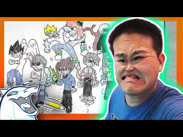 CRINGE-STREAM - REDRAWING our Old Pictures | DRAWbbytheHong
