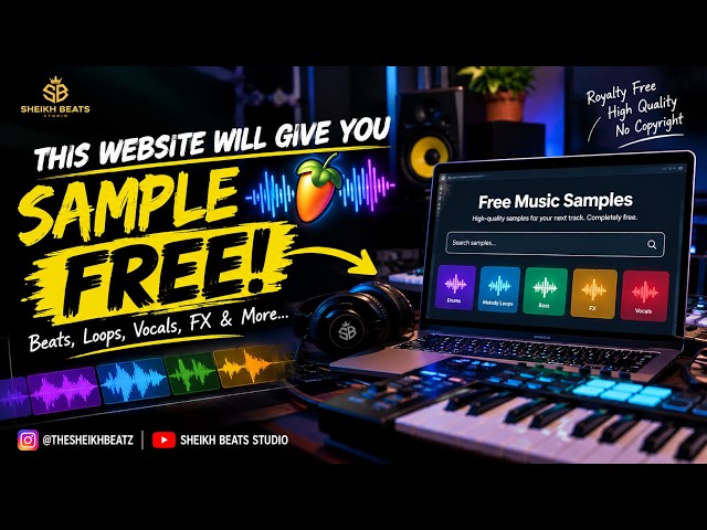 I Found a Website With FREE Music Samples! 🤯 | Best Free Samples for Music Producers