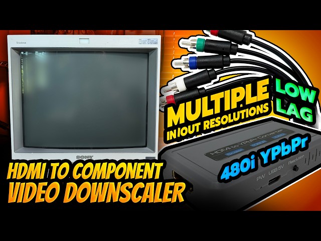 CHEAP HDMI to Component Video Downscaler