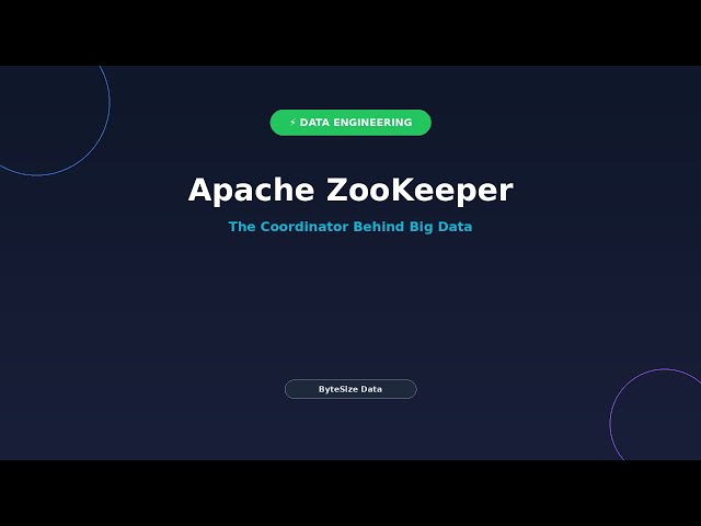 What is ZooKeeper? The Coordinator Behind Every Big Data System