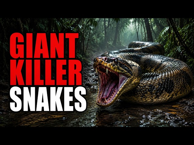 6 Giant Snakes That Can Kill You in Seconds