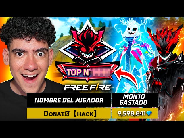 ESTE FUE EL TOP QUE CONSEGUI EN LA SUBASTA DE LA SKIN DE FREE FIRE !! - TheDonato