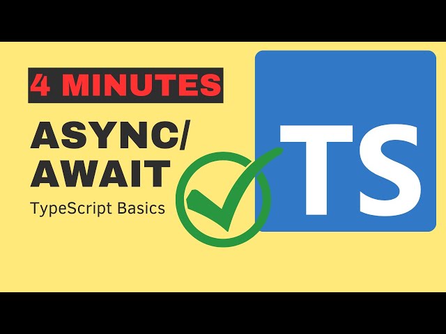 Beginner's Guide to Async/Await #typescript