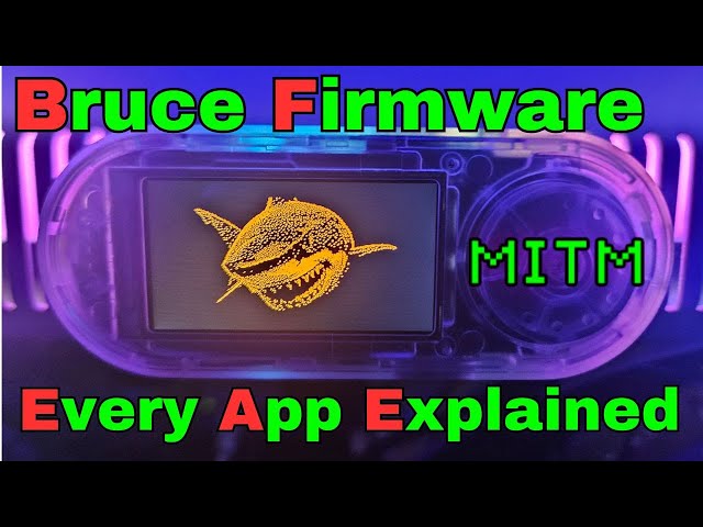 Exploring Every App on the Bruce Firmware – LilyGO T-Embed Full Showcase!