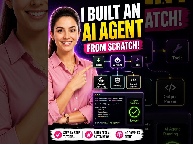I Built an AI Agent From Scratch (Step-by-Step Full Tutorial) - AI Profit Lab