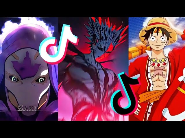 Manga edit anime Phonk Tiktok Compilation #9