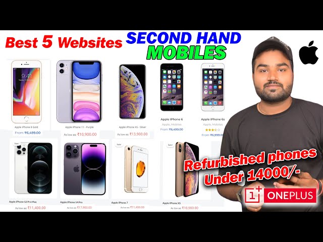 Top 5 Trusted Second Hand / refurbished Mobile Websites In Best Price | @TechnicalMukut