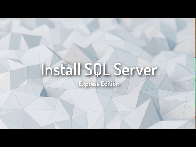Install SQL Server 2012