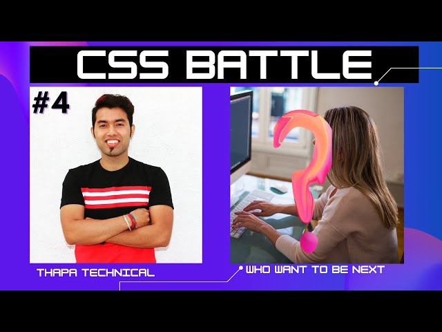 #4: CSS BATTLE Challenge No 7 Solved✌ Using Single Div 🤩