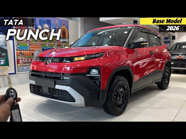 Tata Punch Base Model 2026 ❣️| PUNCH Base Model Smart Detailed Review 😍|