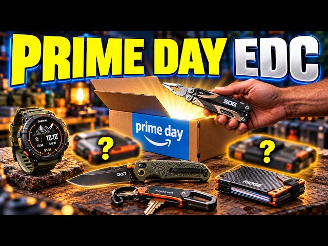 35 Prime Day EDC Gadget Deals You’ll Regret Missing (#18 Is Worth Waiting For)