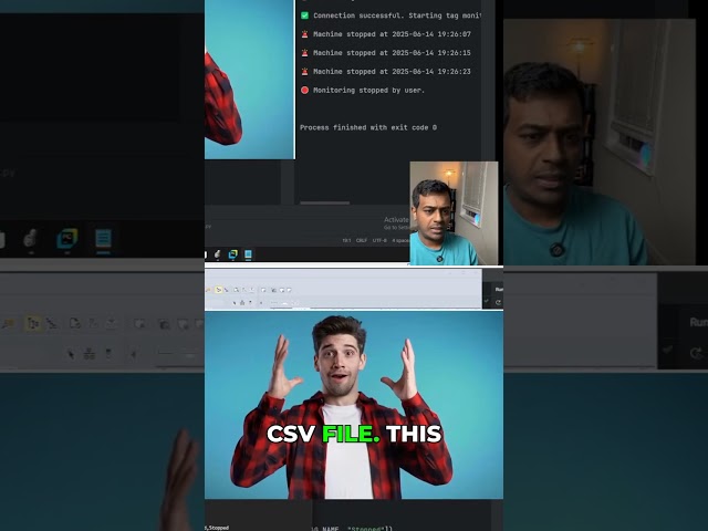 Python & PLC: Track Machine Downtime Events!