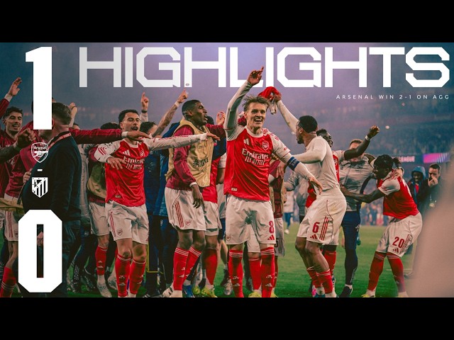 SAKA SENDS US TO THE CHAMPIONS LEAGUE FINAL 😍 | HIGHLIGHTS | Arsenal vs Atletico (1-0, 2-1 on agg)