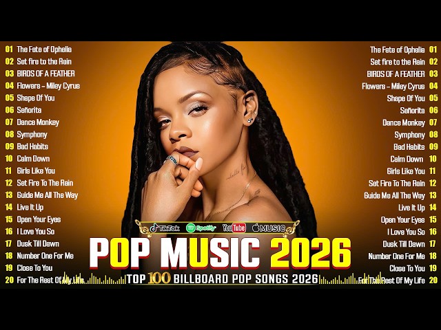 Rihanna, Taylor Swift, Adele, Bruno Mars, The Weeknd, Selena Gomez 🌟 Billboard Top 50 This Week