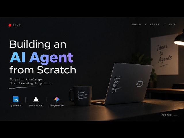 AI agent building from scratch 🦾 | No prior knowledge | Part 6
