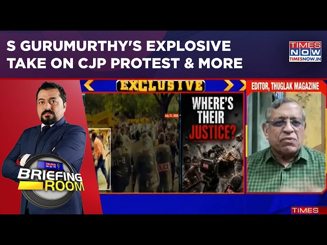 S Gurumurthy Exclusive: Thuglak Editor Opens Up On CJP Protest, Oppn's Role, Police Crackdown & More