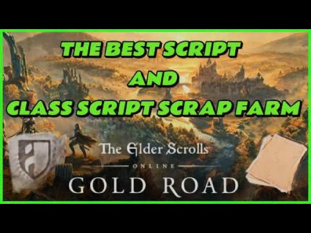 Eso | The Best Script and Class Script Scrap Farm