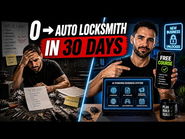 How to Start an Auto Locksmith Business In 30 Days