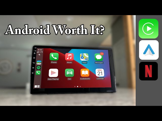 Wireless Android Auto and Wireless Apple CarPlay with Android for under $300! Eonon Q03Pro