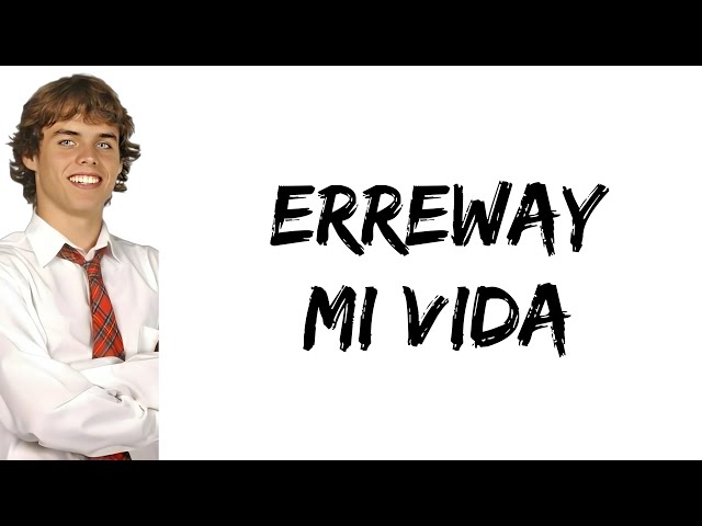 Erreway - Mi vida (feat. Benjamin Rojas) (letra)