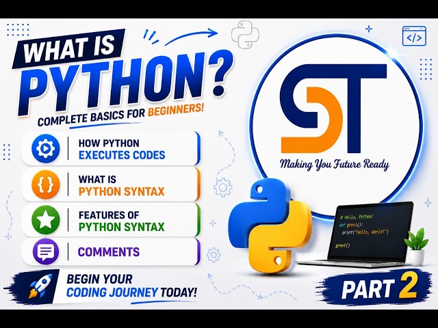 Master Python Basics: How Code Executes, Syntax Rules & Comments Explained- Part 2